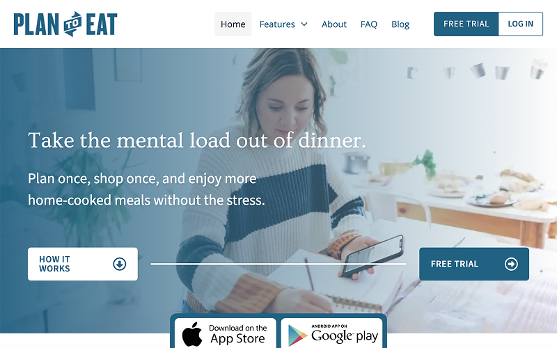 Plan to Eat meal planning app